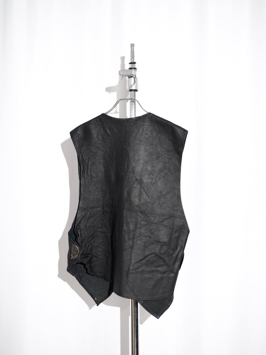 90s Leather Vest