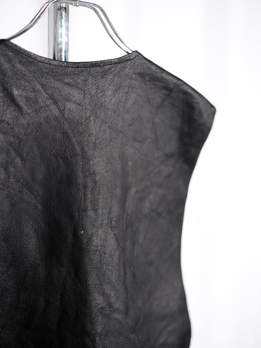 90s Leather Vest