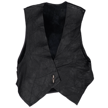 90s Leather Vest