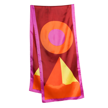 Rectangle scarf 60s-70s