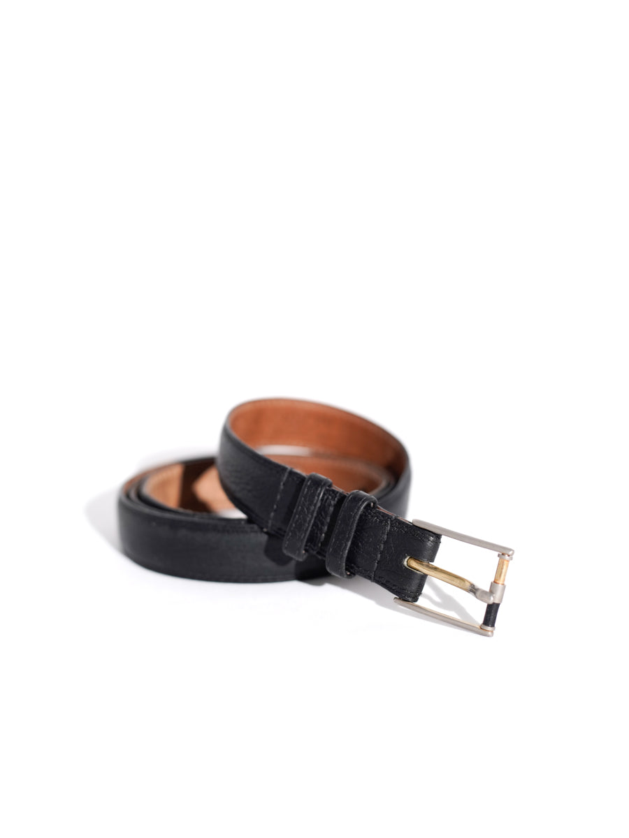 80-90s Leather Minimal Belt