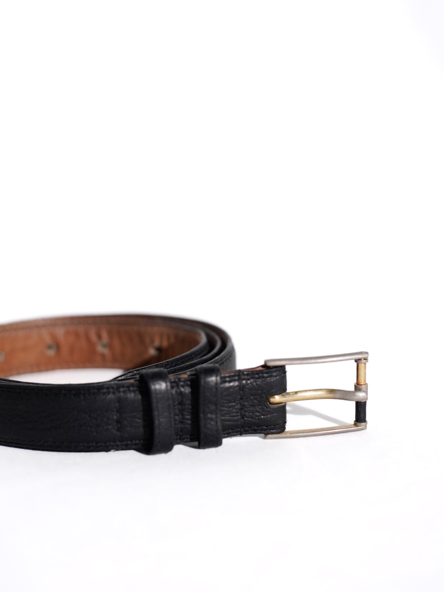 80-90s Leather Minimal Belt