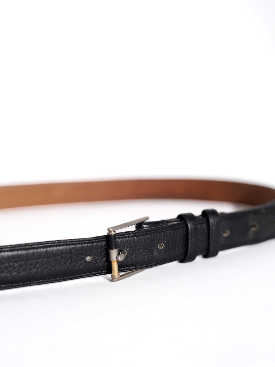 80-90s Leather Minimal Belt