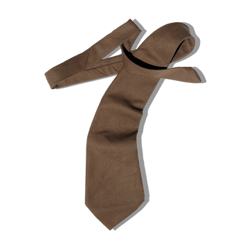 Brown Woven Tie