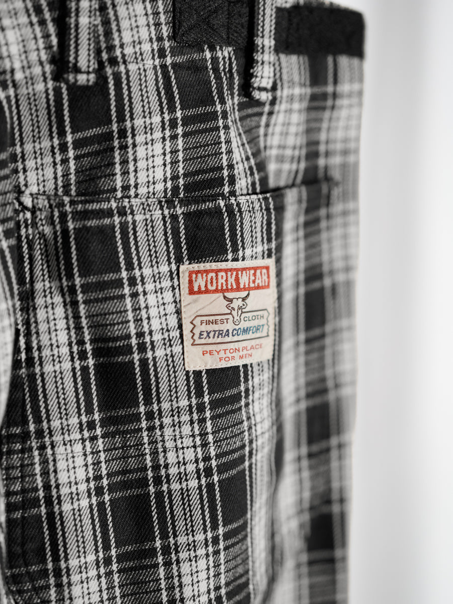 Plaid Work Pants