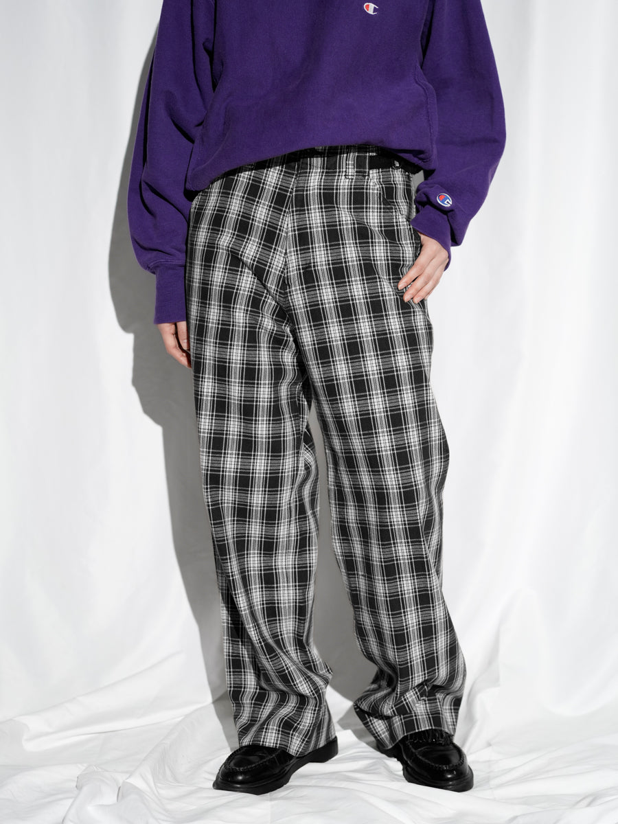 Plaid Work Pants