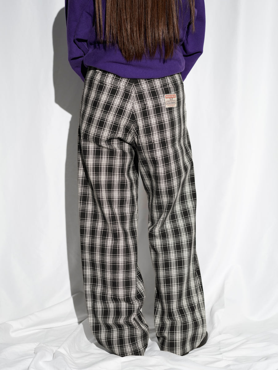 Plaid Work Pants