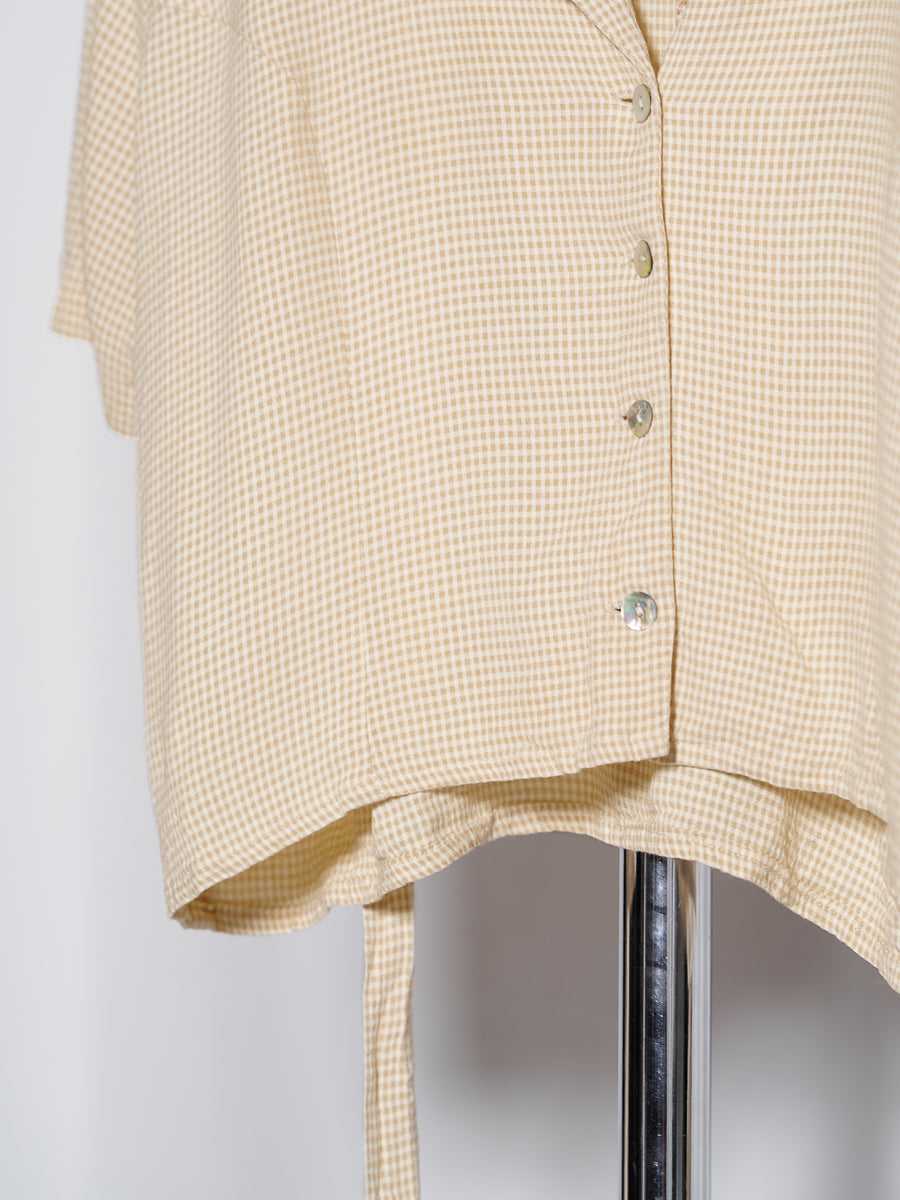 Open-coller Short Sleeve Shirt