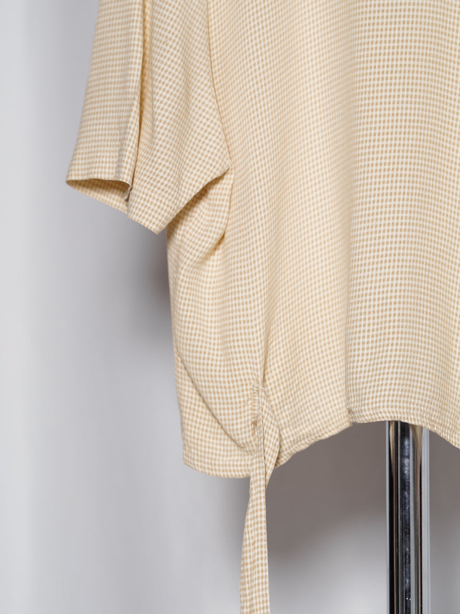 Open-coller Short Sleeve Shirt