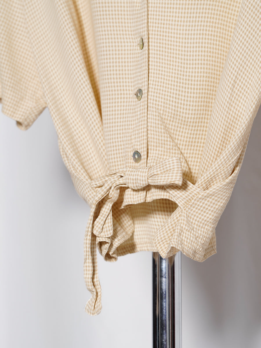 Open-coller Short Sleeve Shirt