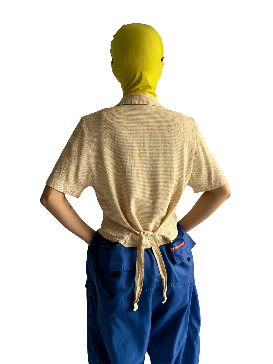 Open-coller Short Sleeve Shirt
