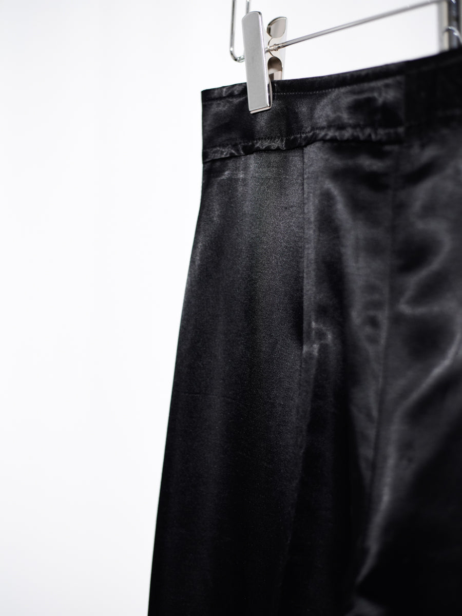 70s Center Press Wide Pants