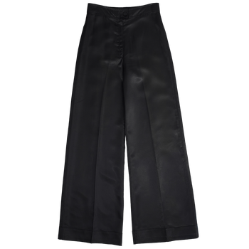 70s Center Press Wide Pants
