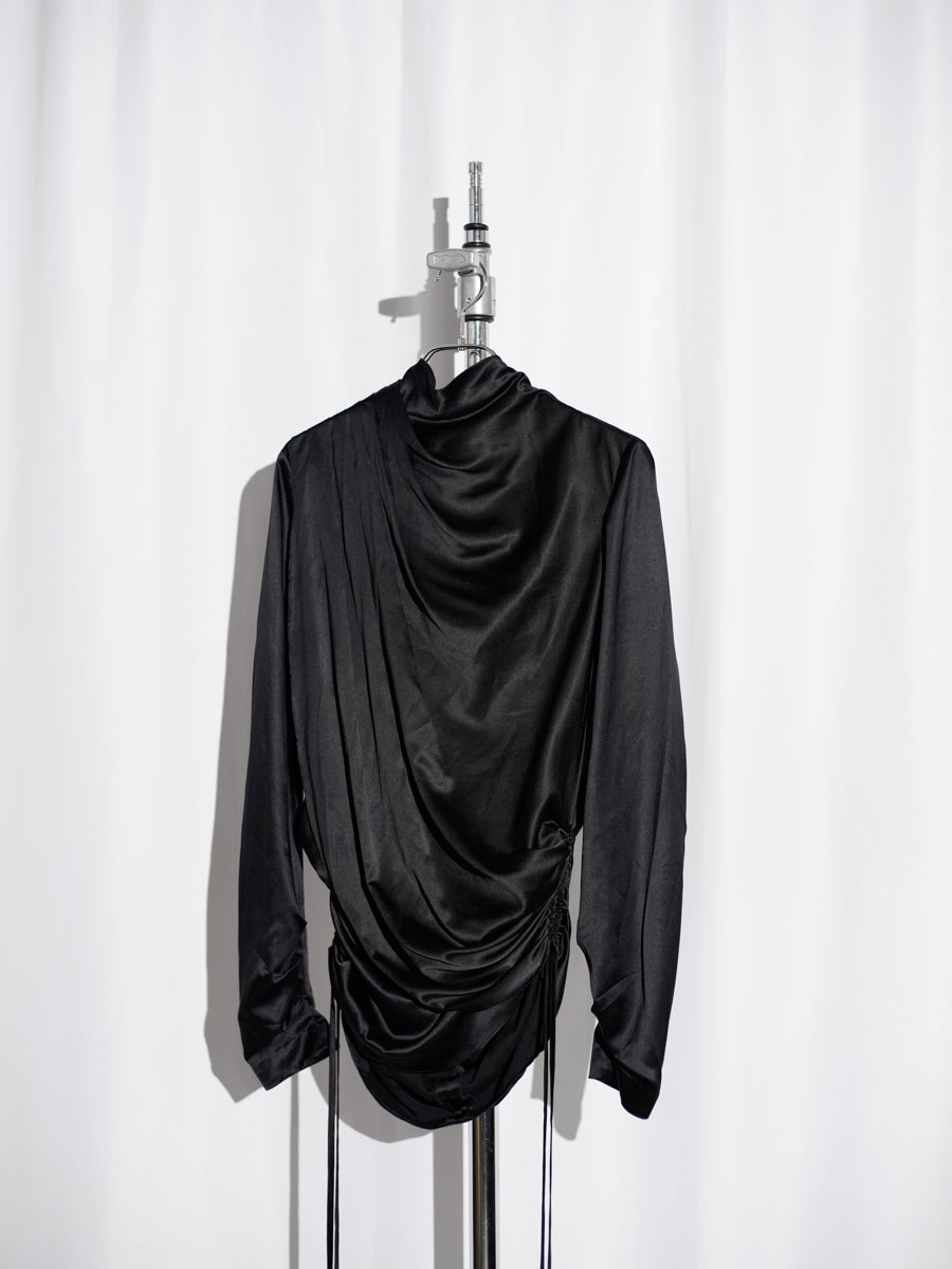 Black sugar Draped top