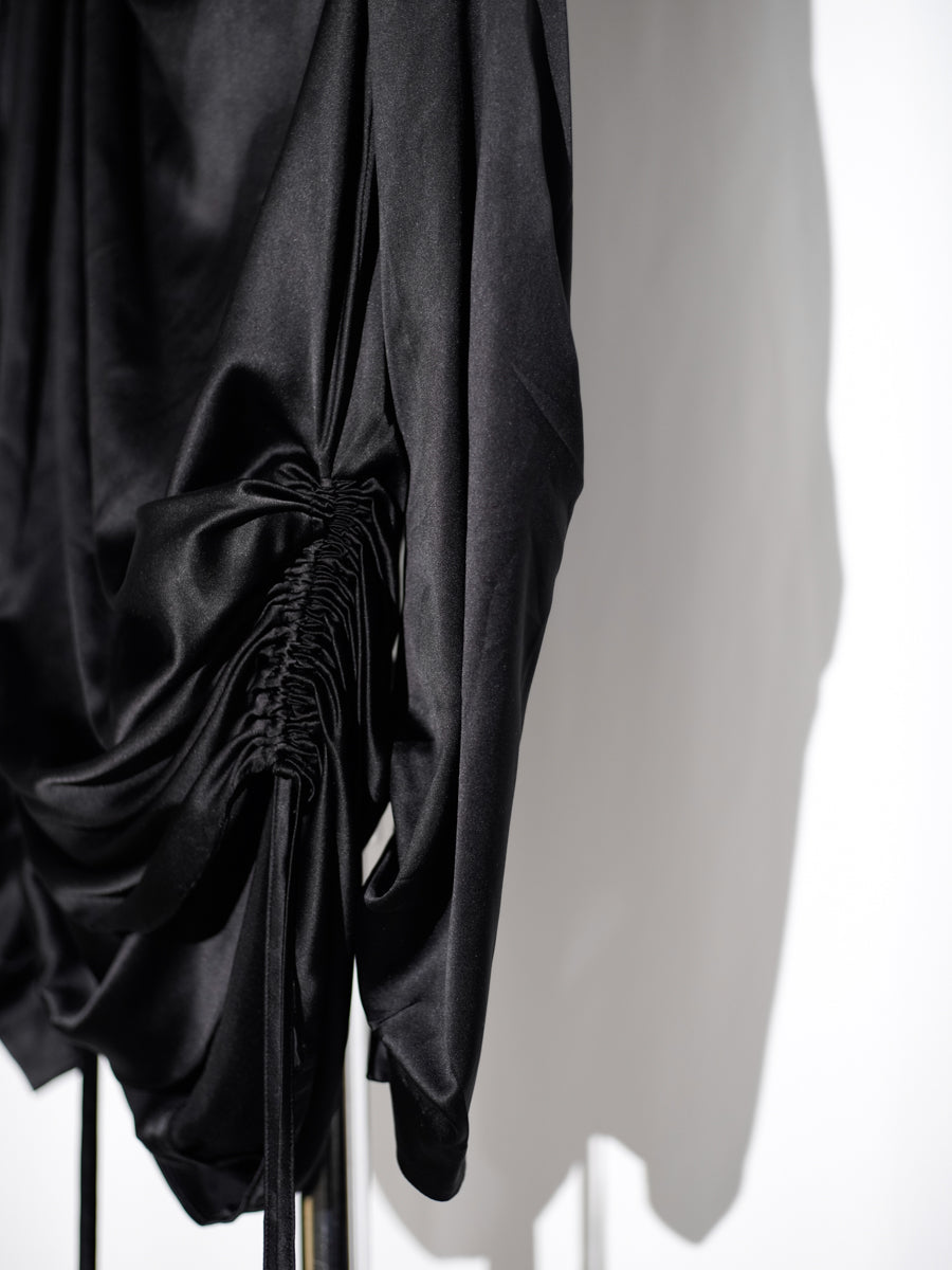 Black sugar Draped top