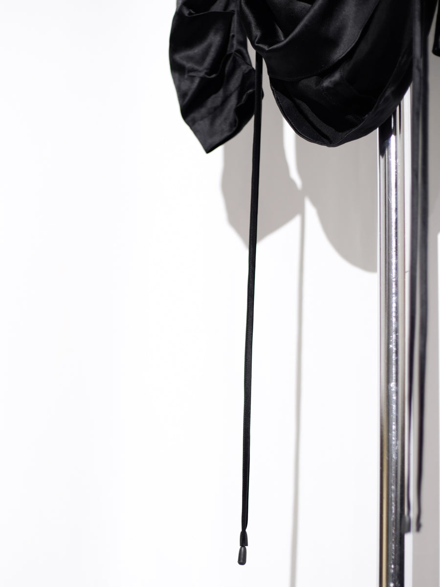 Black sugar Draped top