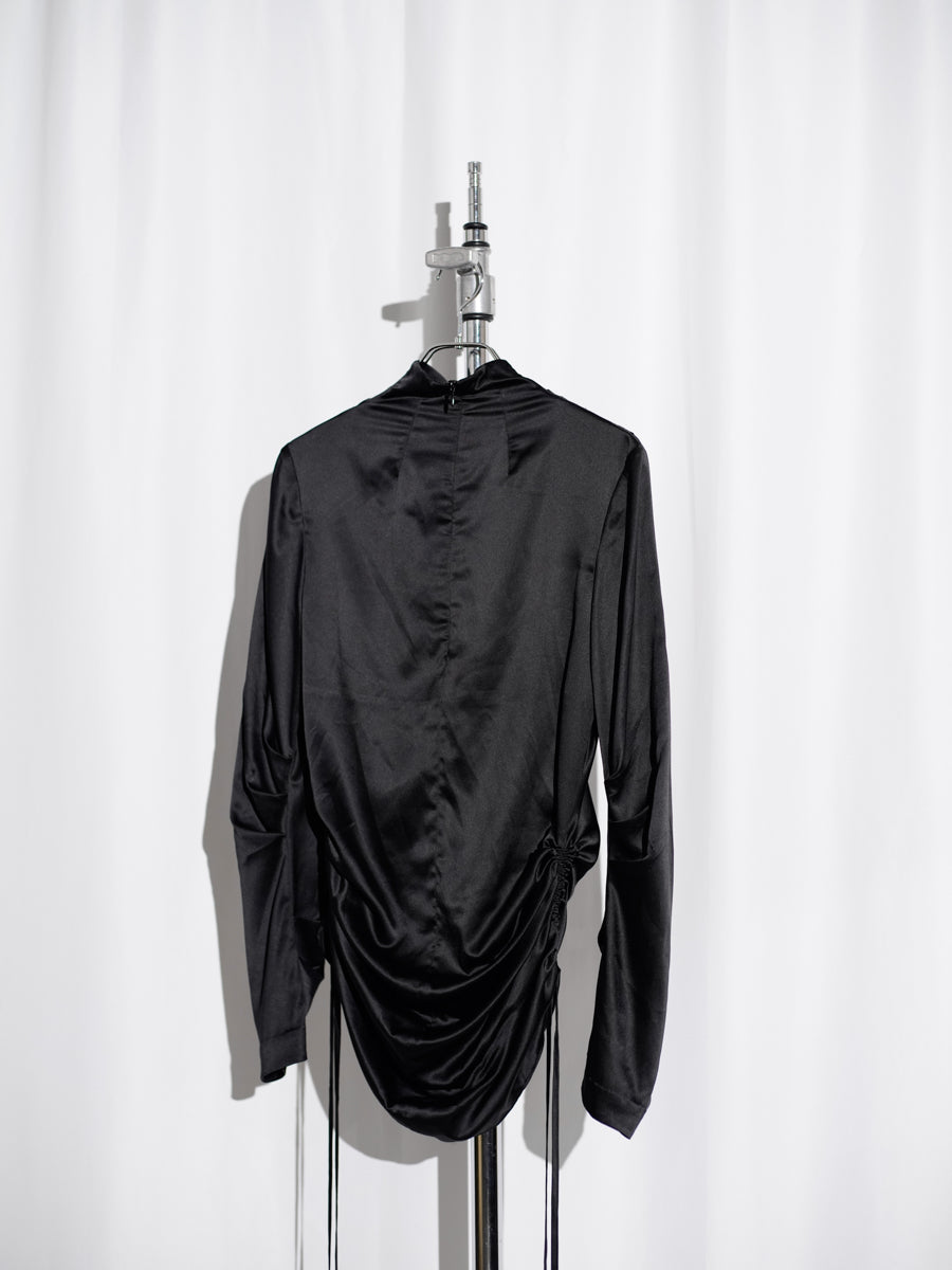 Black sugar Draped top