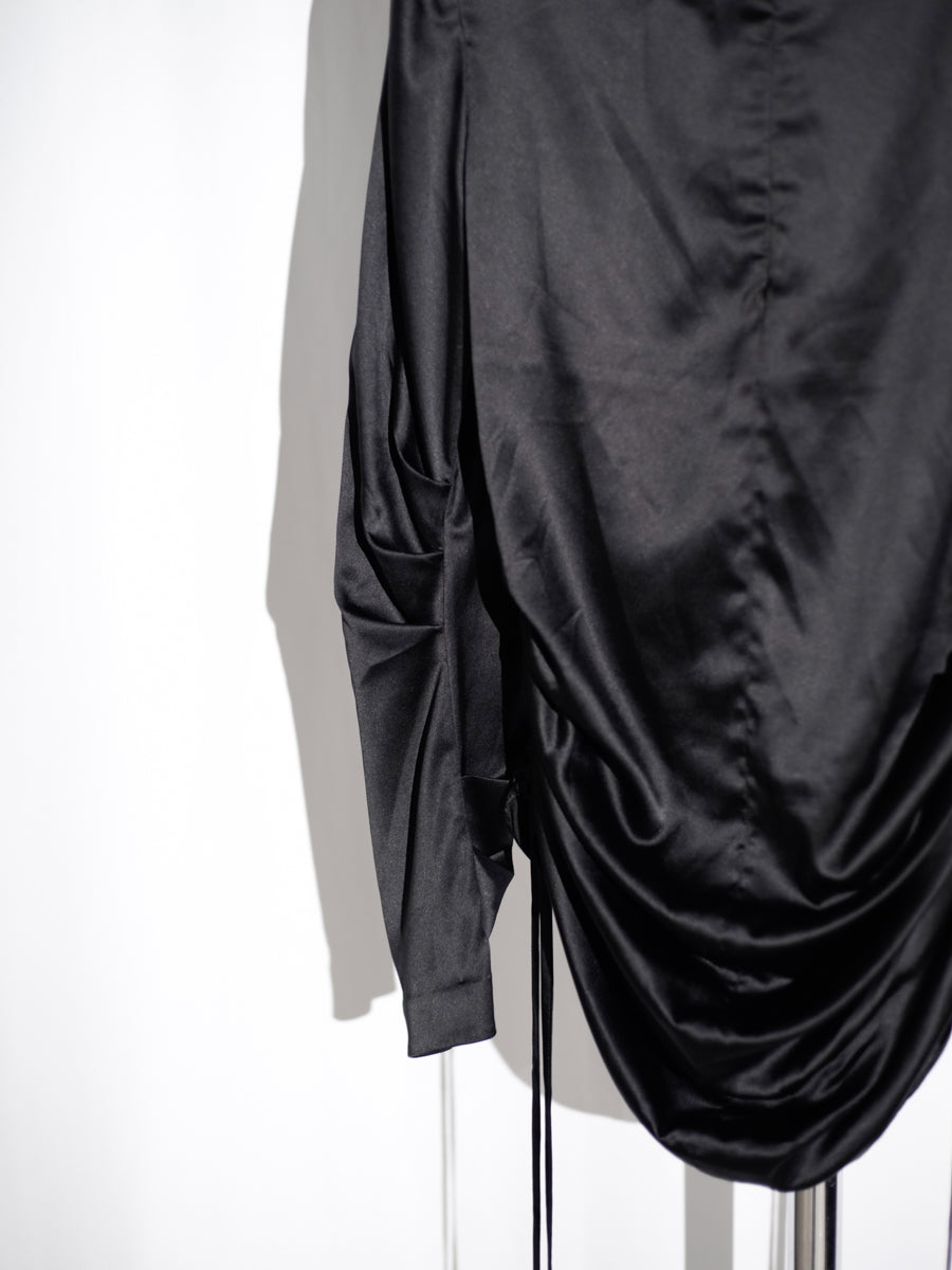Black sugar Draped top