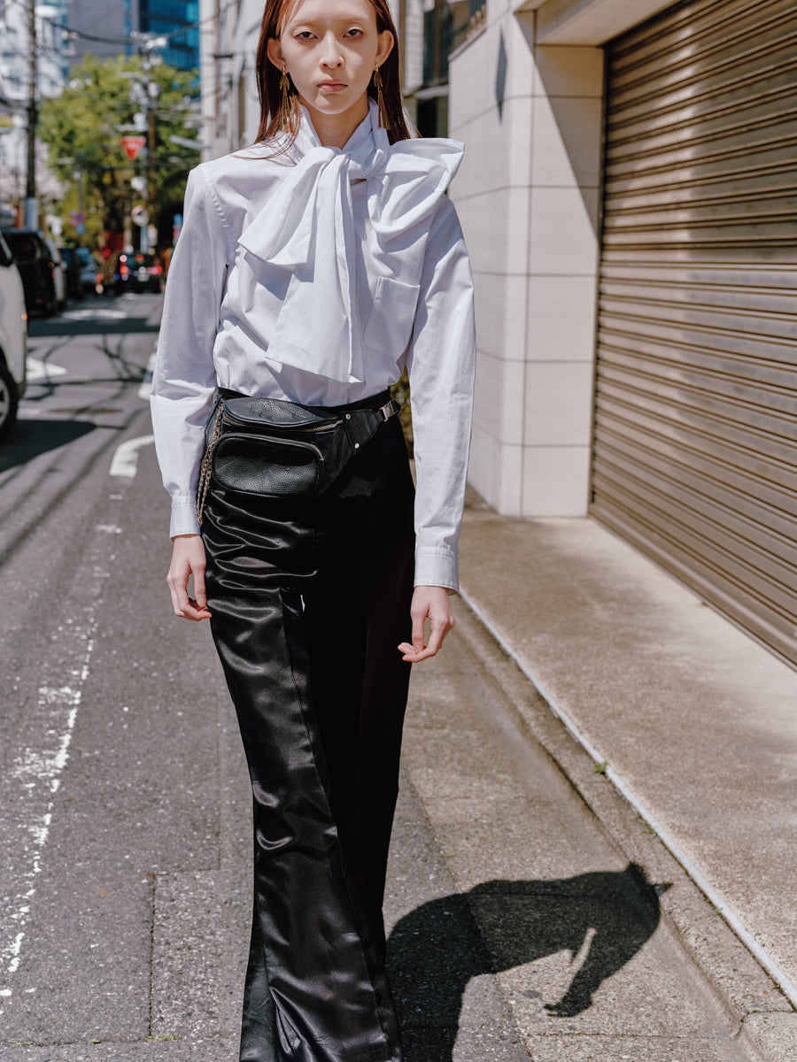 COMME des GARCONS / Bow tie Blouse