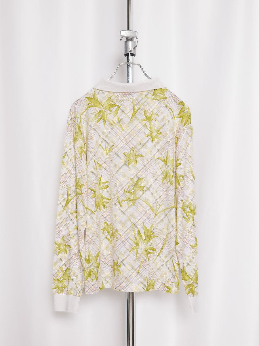 KENZO / Flower Print Polo Shirt