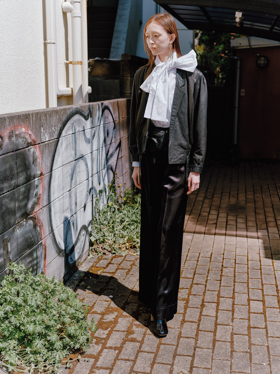 80s SIRICCI / Leather Jacket