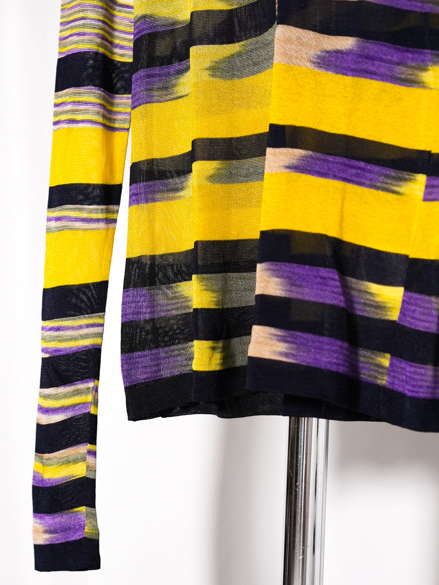 MISSONI / Multi Stripped Long Sleeve Knit