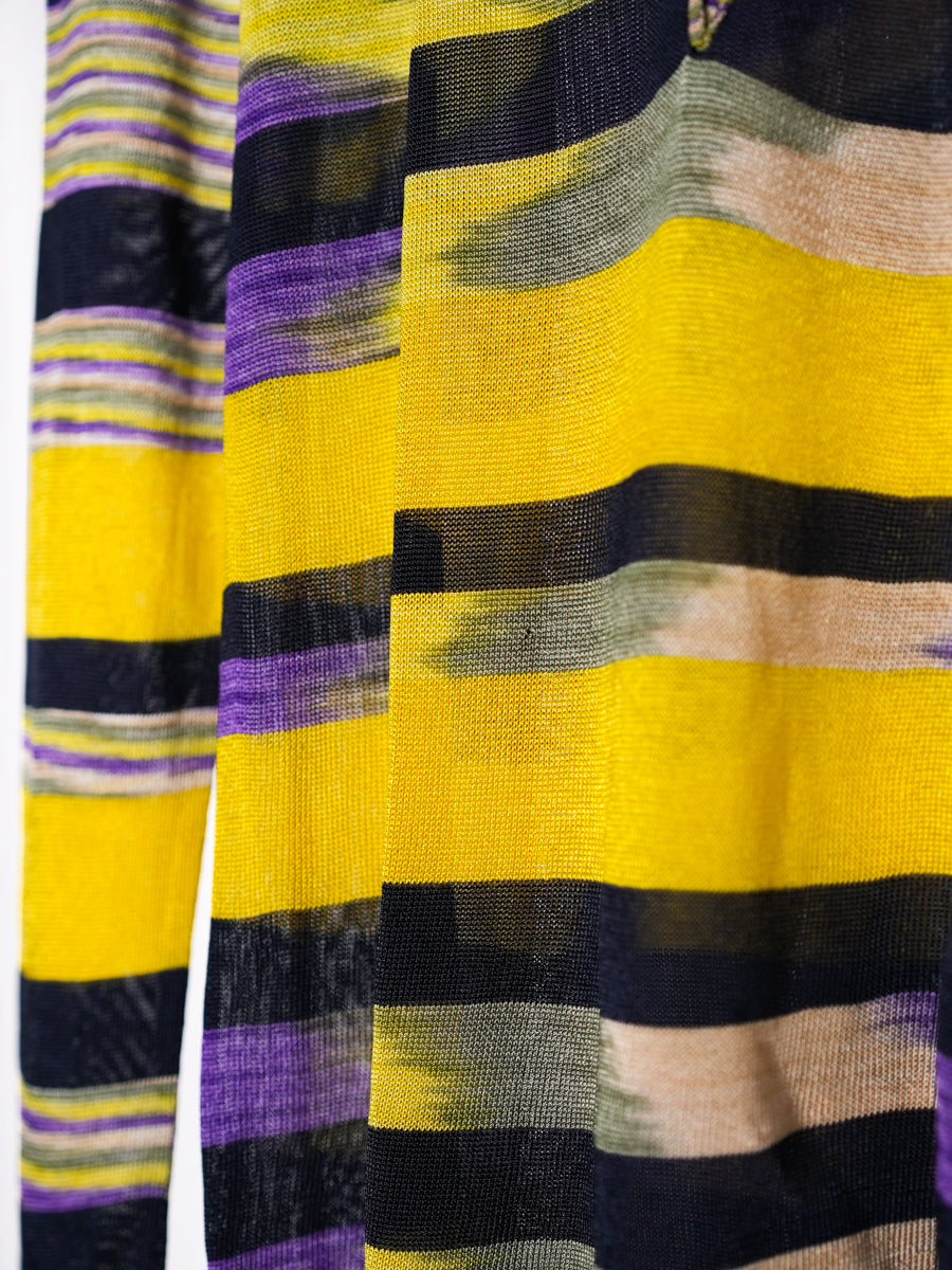 MISSONI / Multi Stripped Long Sleeve Knit
