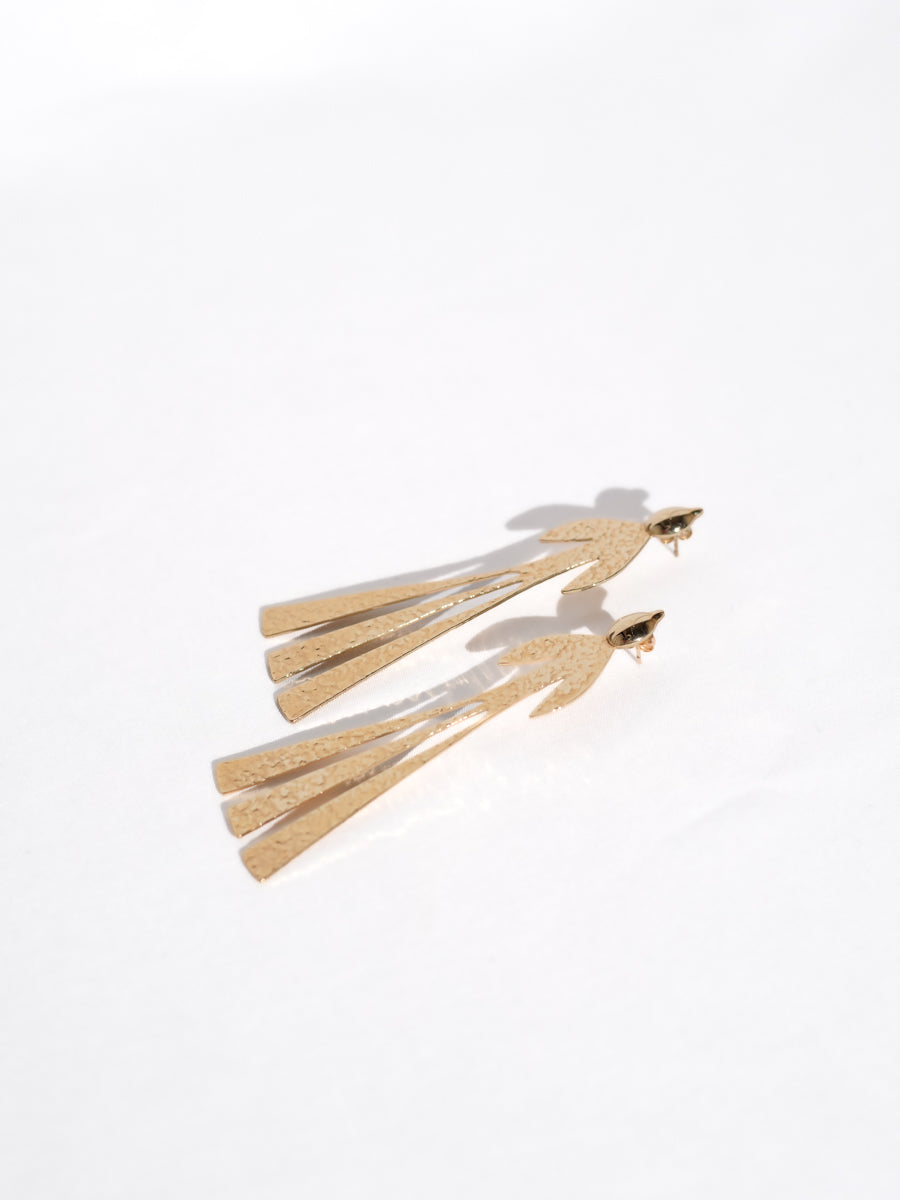 JW Anderson / Hammered bird earrings