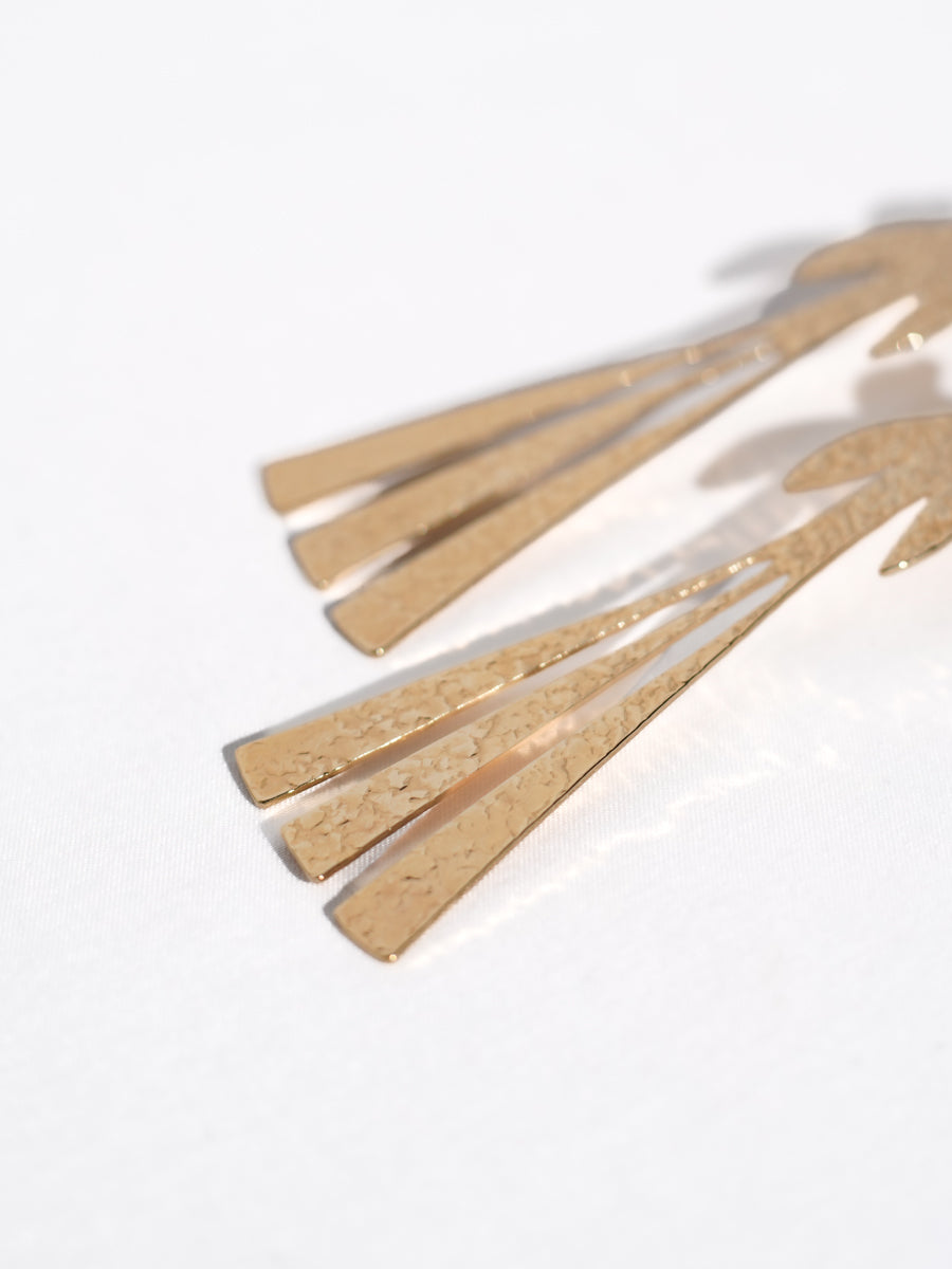 JW Anderson / Hammered bird earrings