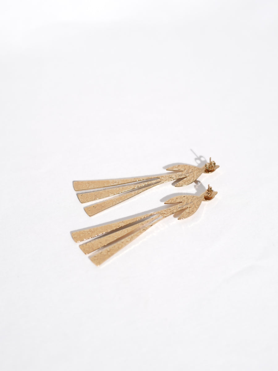 JW Anderson / Hammered bird earrings