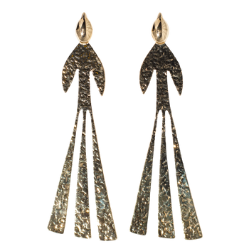 JW Anderson / Hammered bird earrings