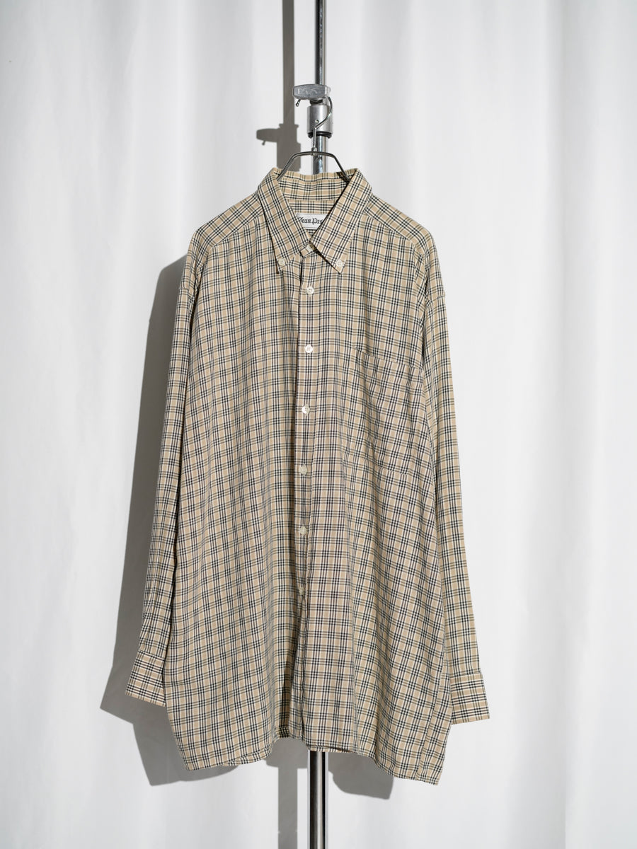 Plaid Button-Down Shirt