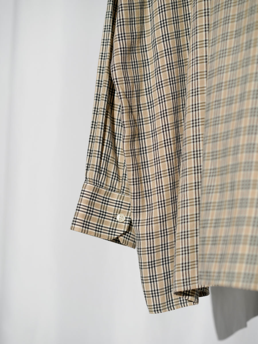 Plaid Button-Down Shirt