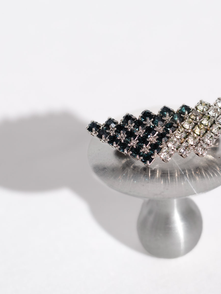 Vintage Crystal Brooch