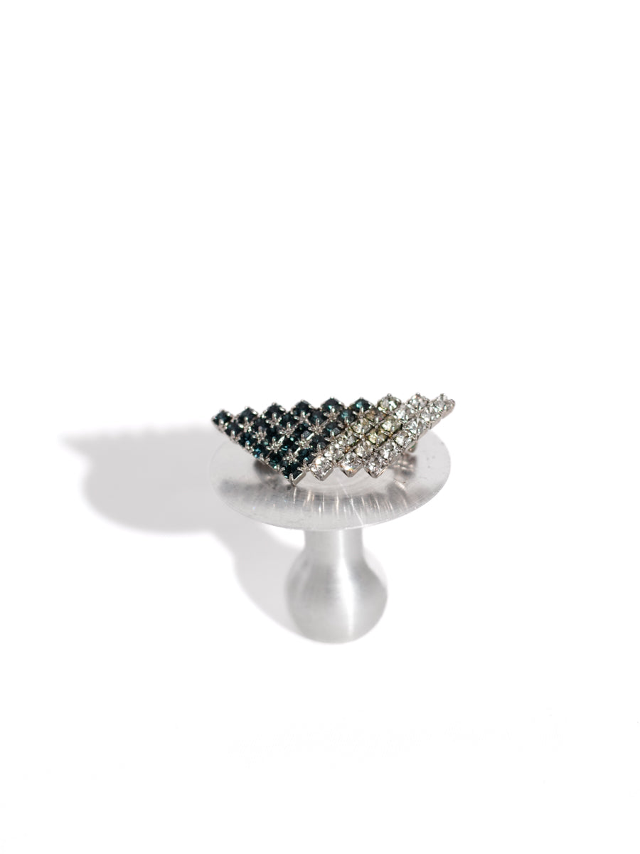 Vintage Crystal Brooch