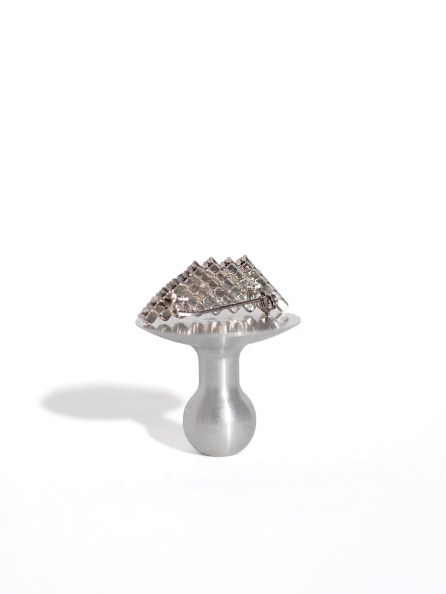 Vintage Crystal Brooch