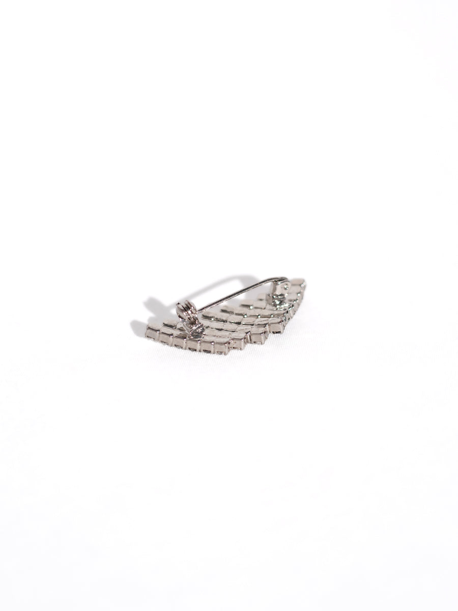 Vintage Crystal Brooch