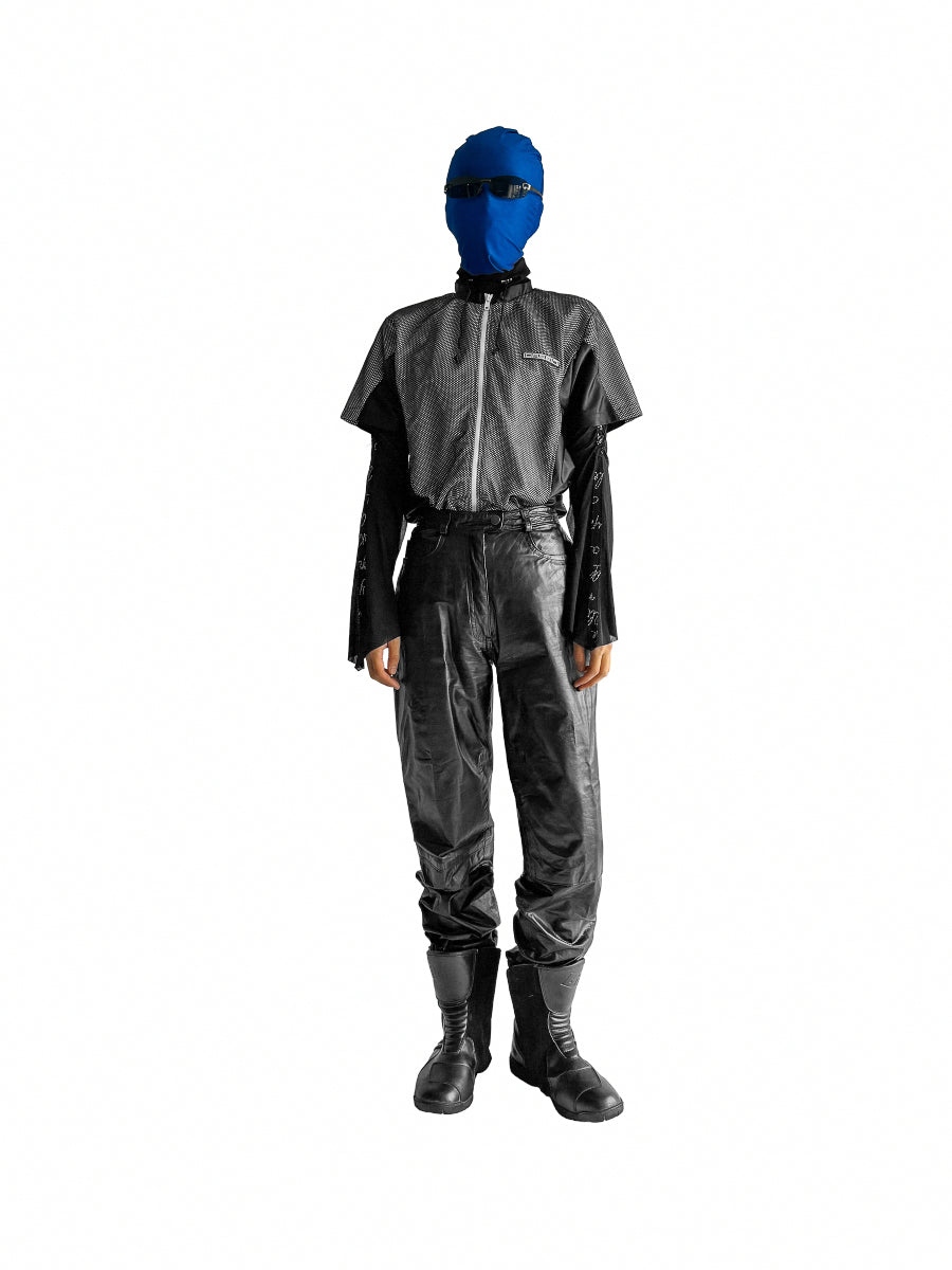 Rinascimento / See-through Lame Print Top