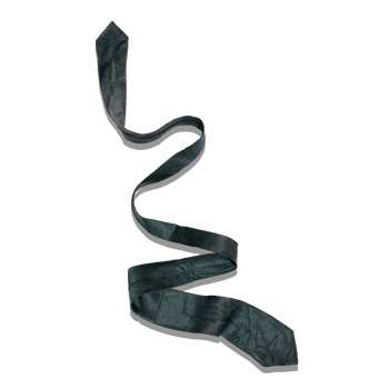 Dark Green Woven Tie