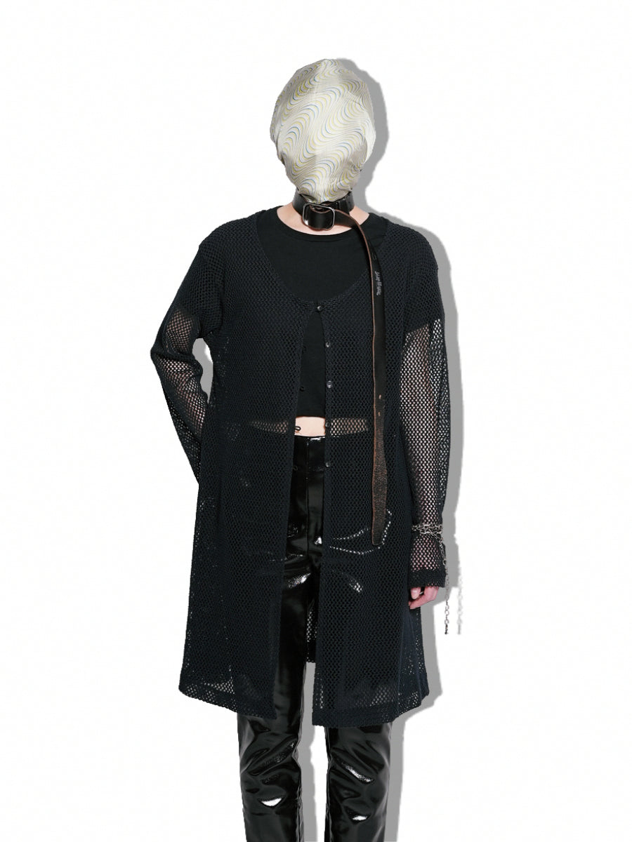 Mesh Cardigan