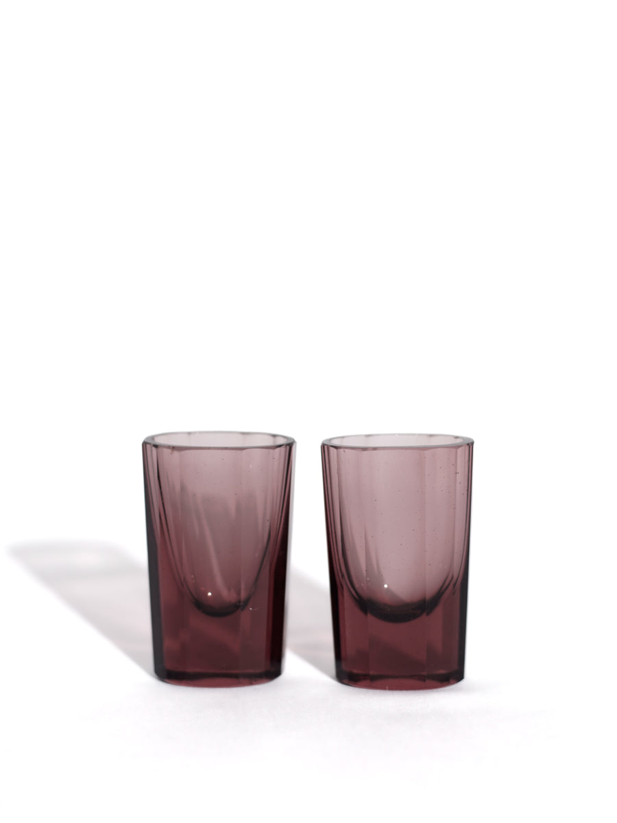 50s Czech shot glasses