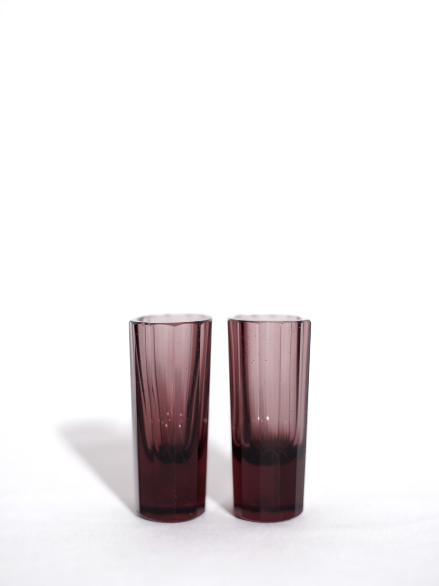 50s Czech shot glasses