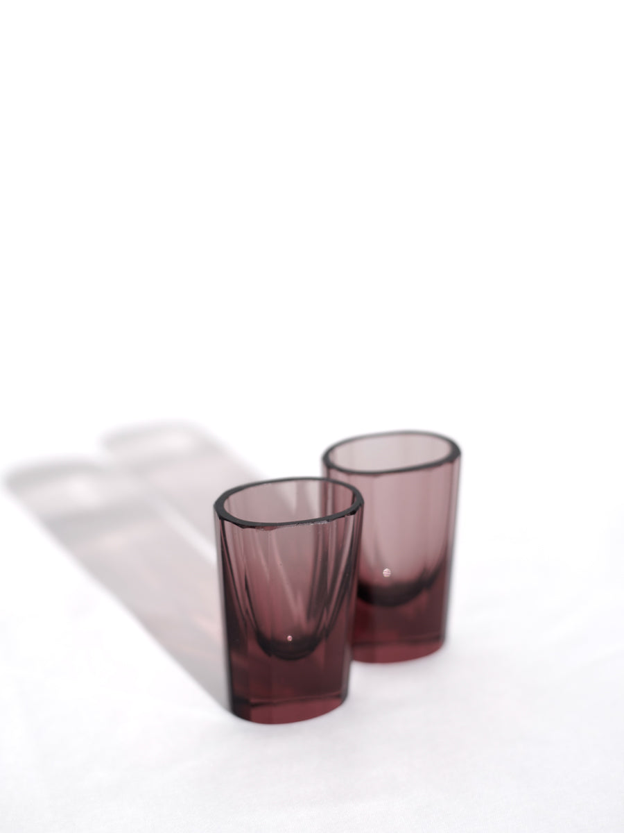 50s Czech shot glasses