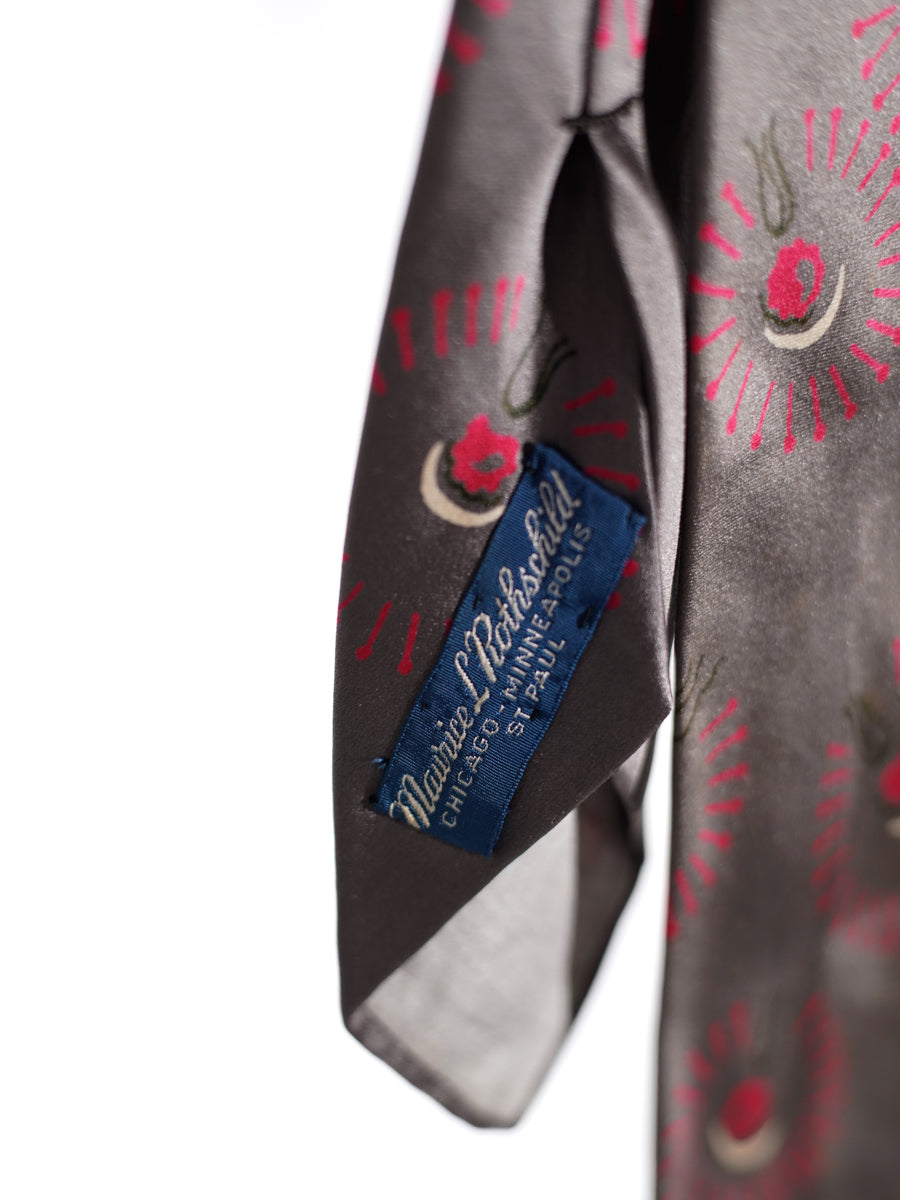 Vintage Stork Club Silk Necktie 50s-60s