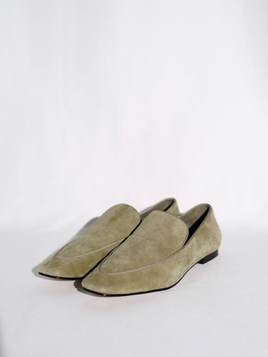 Suede Flat Shoes
