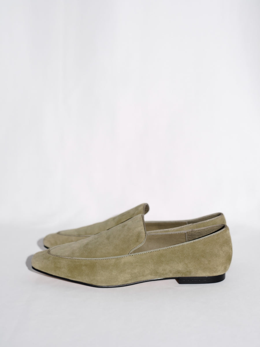 Suede Flat Shoes