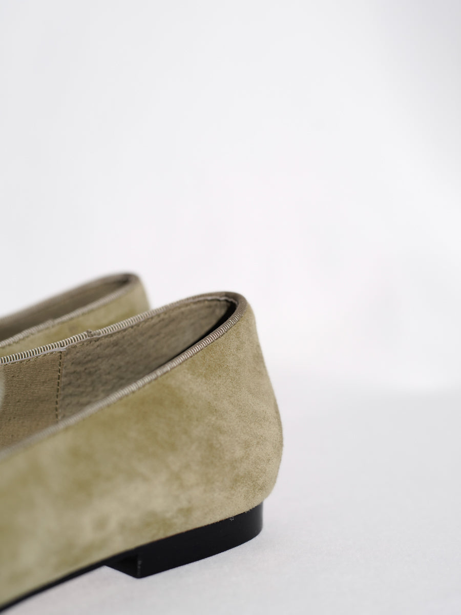 Suede Flat Shoes