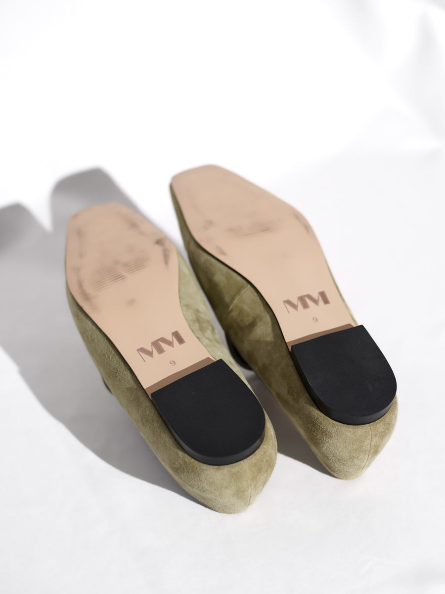 Suede Flat Shoes