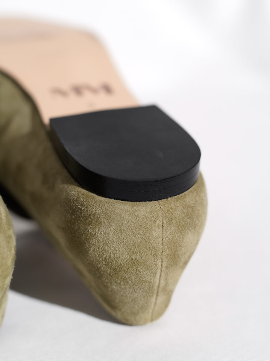 Suede Flat Shoes