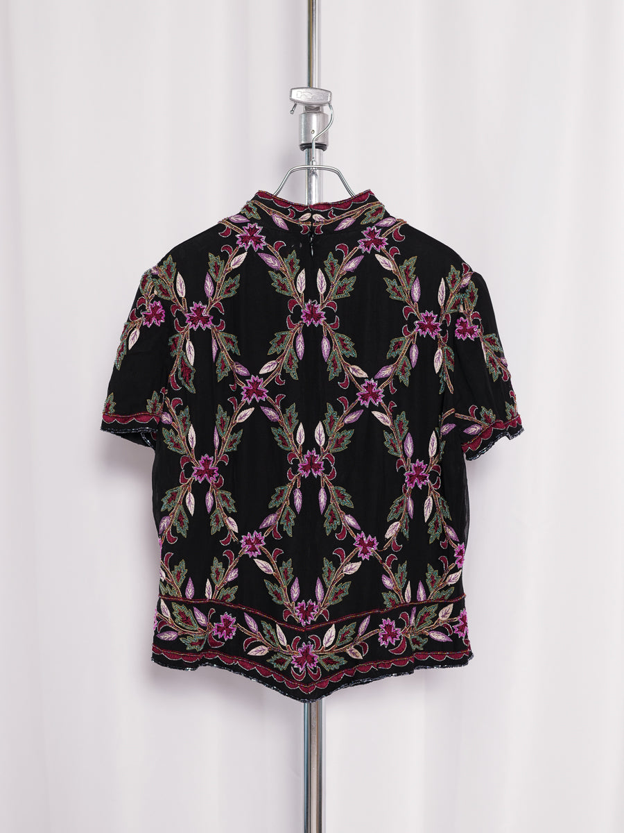 PAPELL BOUTIQUE / Beaded Top